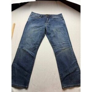 Jos A. Bank Reserve Mens Traditional Straight Blue Denim Jeans - Size 38x32